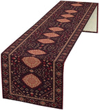 Vintage Boho Aztec Table Runner, Rustic Farmhouse Magical Kitchen Dining Home Party Table Decor 13x72in