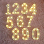 MUMUXI Marquee Light Up Letters | Large Light Up Numbers | Battery Powered and Bright with Every Letter of The Alphabet | for Wedding, Birthday, Party, Celebration, Christmas or Home Decoration (6)