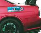 Magnet Me Up Custom 10x3 Inch Rectangle Magnet, Customizable for Businesses, Advertising, Personal Use, Gifts, Choose Your Text, Upload Image, Magnetic Vinyl for Vehicles and Any Magnetic Surface