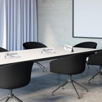 300 Pcs Paper Table Reserved Sign with Name Line Reserved Seating Signs Bulk Double Sided Signs for Reserving Seats Restaurant Wedding Reception Church Board Business Meeting (White Black)