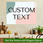 Custom Sign, Custom Street Sign, 11 Font Colors, 13 Font Styles, 4 Hole Options, 22 Sizes, 18x24 Inches, Rust Free DiBound, Fade Resistant, Made in USA by My Sign Center (Minimalist)