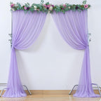 10x10ft Purple Tulle Backdrop Curtain for Parites, Sheer Backdrop Curtains for Wedding Baby Shower Birthday Party Photo Shoot Decorations