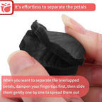 3300 PCS Artificial Fake Rose Petals,Flower Petals,Romantic Nightfor Her/Him Set,Wedding, Engagement, Party, in Bulk Flower Decorations（Black）