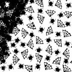 Halloween Party Confetti Glitter Spider Web Foil Metallic Confetti Sequin Plastic Spider Web Confetti Trick or Treat Party Table Scatter Confetti Sprinkle for Halloween Party Table Decoration, 60g