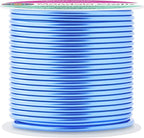 Mandala Crafts 13 Gauge Anodized Aluminum Craft Wire for Jewelry Making - 60 FT Colored Flexible Ice Blue Wire - Bendable for Bonsai Armature Crafting Sculpting