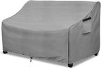 okcool Heavy Duty Patio Sofa Cover, 100% Waterproof 3-Seater Outdoor Sofa Cover Fits up to 79W x 38D x 35H Inches, Lawn Patio Furniture Covers,Grey