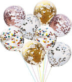 Rose Gold Foil Confetti,Round Dots Glitter Table Confetti,Sparkling for Party Decorations(1.76 OZ)