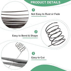 0.6 mm/22 Gauge Copper Wire for Jewelry Making, 13.1FT Copper Beading Craft Wire for Jewelry/Weaving/DIY Crafting/Planting, Color-Retaining [4M, Metallic Black]