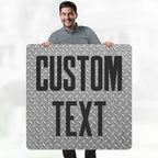 Custom Sign, Custom Street Sign, 11 Font Colors, 13 Font Styles, 4 Hole Options, 22 Sizes, 36x36 Inches, Rust Free DiBound, Fade Resistant, Made in USA by My Sign Center (Diamond Metal)