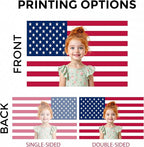 Custom Flag (1x1.5FT to 5x8FT) by DreamController for Business | Custom Outdoor Flags with Grommets for Advertising, Events | HD Printed Personalized Sign Flag | Express Dispatch & Shipping | Made in USA