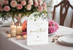 Please Sign Our Guestbook Sign, Greenery Gold Bridal Shower Decor, Wedding Guest Book Alternative, Wedding Signs for Ceremony and Reception, Acrylic Decor, Bachelorette Party Favors-32