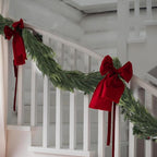 MAKHOT 1-Piece 5.6Ft Artificial Pine Needle Garland, Real Touch Winter Pine Garland, Faux Christmas Garland for Table, Mantle, Wall, Indoor, Outdoor Christmas Decorations
