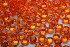 10000 pcs/Pack Wedding Table Scatter Confetti Crystals Acrylic Diamonds Vase Fillers 4.5 mm Rhinestones for Wedding, Bridal Shower, Vase Beads Decorations (Orange)