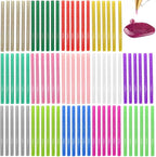 Glitter Hot Glue Sticks for Hot Glue Gun 14 Colors 84 Pack Bulk Colored Glitter Glue Stick for Mini Glue Gun Sticks 7mm 100mm Mini Glue Sticks for DIY Art Craft Repair Colored Hot Glue Gun Sticks