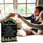 Black In Loving Memory Wedding Sign, In Memory Wedding Sign for Engagement Bridal Shower Decor fo Ceremony Reception, Weddings Table Acrylic Sign