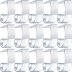 Boao 50 Packs Table Skirt Cover Clips Plastic Tablecloth Clips for Outdoor Party Dining Home 1 3/5 to 1 4/5 Inches
