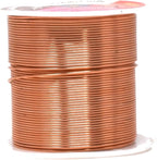 Mandala Crafts 20 Gauge Anodized Aluminum Craft Wire for Jewelry Making - 450 FT Colored Flexible Rose Gold Combo Wire - Bendable for Bonsai Armature Crafting Sculpting