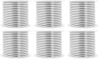 Mandala Crafts 13 Gauge Anodized Aluminum Craft Wire for Jewelry Making - 300 FT Colored Flexible Silver Combo Wire - Bendable for Bonsai Armature Crafting Sculpting