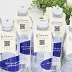 Custom Water Bottle Hang Tags,Wine Bottle Labels Hangover Kit Tags,Personalized Water Bottle Labels for Reception,Welcome Bottle Tag for Hotel,Wedding,Birthday,Housewarming