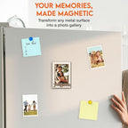 Magnetic Picture Frames - YOU & ME - Christmas Gift for Couple - Romantic Gift For Her, Him - Unique Magnet Photo Frame For Women, Men - Magnetic Frames for Refrigerator, Locker & More