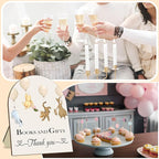 Winnie Decor Baby Shower Welcome Sign - Classic Pooh Books & Gifts, Bridal & Baby Shower Wooden Sign, 8 * 10IN