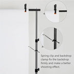 Photo Backdrop Stand for Photography 7ft x 10ft Background Stands for Photoshoot Support Kit with Carry Bag for Photo Studio Parties Events Decoration