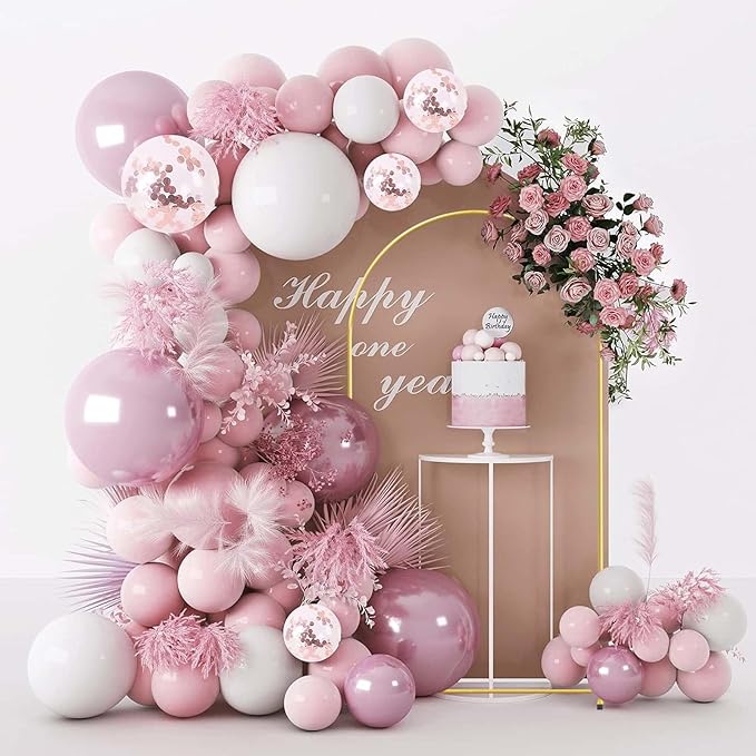 7.2FT Gold Metal Arch Backdrop Stand, Square Balloon Arch Stand Wedding Frame for Birthday Party, Baby Shower, and Ceremony Decoration