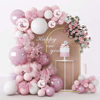 6.6FT Gold Metal Arch Backdrop Stand, Square Balloon Arch Stand Wedding Frame for Birthday Party, Baby Shower, and Ceremony Decoration