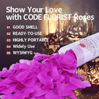 CODE FLORIST 1500 PCS Silk Rose Petals,Fake Rose Petals for Romantic Night,Wedding,Proposal Anniversary Flower Decorations(Separated,Scented,Purple)