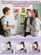 ANPHSIN 12Pcs Magnetic Picture Frame for 4x6in Photo - Cute Magnets Frames Fridge Decor Gifts for Girls Women, Home Refrigerator, Back to School Locker, Classroom Decorations Supplies, Daisy
