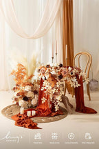 Ling's moment Wedding Arch Draping Fabric 2 Panels 32Ft x 30" Wrinkle-Free Wedding Arch Drapes Chiffon Fabric, Ivory Curtain for Wedding Ceremony Reception Background Party Home Garden Decorations
