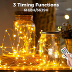 btfarm Fairy Lights Plug in with Remote, 330FT 1000 LED Outdoor Twinkle Lights Waterproof with Timer, 8 Modes Indoor String Lights for Bedroom Patio Garden Wedding Christmas Decoration, Warm White