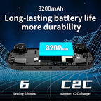 RG40XX H Handheld Game Console RG40XXH Retro Gaming Console 4.0'' IPS Screen with 64G TF Card Pre-Installed Games Linux System Supports 5G WiFi Bluetooth HDMI and TV Output New Emulator RG40XX Black