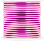 Mandala Crafts 13 Gauge Anodized Aluminum Craft Wire for Jewelry Making - 300 FT Colored Flexible Silver Copper True Blue Pink Ice Blue Green Wire - Bendable for Bonsai Armature Crafting Sculpting
