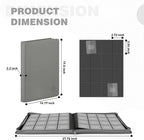 Premium Card Binder 16 Pocket,Trading Card Binder Holds up to 1000+Cards Sturdy Card Collection Album, Card Holder Folders for MTG, TCG, Game Cards & Sports Cards