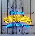 Handmade Real Glass Tea Tasie Twisted Tea Hard Iced Tea Neon Tube Beer 24 X 20 Inches Neon Signs High Definition Jet Graphic Printing Board Restaurant Wall Decor Birthday Party Gifts