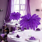 80 Pcs Large Natural Ostrich Feathers Plumes 14-16 Inch Bulk for DIY Crafts Wedding Party Centerpiece Vase