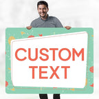 Custom Sign, Custom Street Sign, 11 Font Colors, 13 Font Styles, 4 Hole Options, 22 Sizes, 36x48 Inches, Rust Free DiBound, Fade Resistant, Made in USA by My Sign Center (Mid-Century Modern 2)