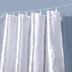 Teenitor 100 Pack White Curtain Clips Curtain Hooks, Stainless Steel Small Clips for Hanging Curtains, Outdoor String Lights, Art Craft Display, White