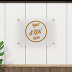 Large Custom Business Logo Sign, Personalized Acrylic Store Front Sign For Office, Wall Hanging, Gift For Business, Company Logo Display, Custom Office Plaque