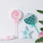 LANGXUN 6pcs Lollipop Candy Land 2025 Xmas Birthday Party Wedding Suppiles Decoration, Hanging Candy Cane Christmas Tree Décor, Christmas Decorative Hanging Ornaments Crafts