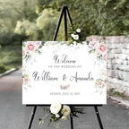 Welcome To Our Rustic Wedding Decor - Entrance & Shower Signs