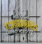 Handmade Real Glass Tea Tasie Twisted Tea Hard Iced Tea Neon Tube Beer 24 X 20 Inches Neon Signs High Definition Jet Graphic Printing Board Restaurant Wall Decor Birthday Party Gifts