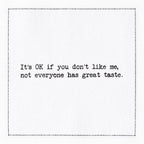 Five Star Napkins Subversive Quotes Cotton Cocktail Napkins,Beverage Napkin, Bar Napkin, Party Napkins,Small Napkins,Napkins for Events,Holidays, Weddings,Parties 4.5"x4.5"-Single Use(50x) Disposable