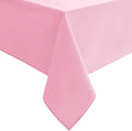 Hiasan Pink Tablecloth Rectangle - Waterproof Spillproof and Washable Oblong Table Cloth for Dining Room and Kitchen, 54 x 108 Inch