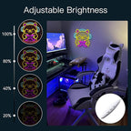 Ineonlife Game Cat Neon Sign for Wall Decor Light Up Cute Animal Led Signs for game room Acrylic Art Decor for home bar bedroom cafe man cave Decorations 12.99x12.6 inch USB POWER