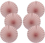 Pink Birthday Decorations,DIY Pink Paper Fans Hanging Decoration ,Party Supplies Party Fans 16in, Pink Christmas,Wedding Graduation Events Accessories 30 Color DIY Set (Baby Pink)