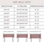 patdrea Designer Vintage Cotton White Lace Tablecloth for Rectangle Tables,French Country Cottage Embroidered Table Cloth Art Decor for Kitchen Wedding Patries Banquet Christmas,59"*75"