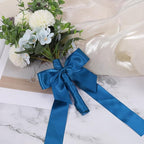 LaRibbons 1 1/2 Inch 50 Yard Double Faced Satin Ribbon,Royal Blue Satin Craft Fabric Ribbon for Gift Wrapping Floral Bouquets Wedding Party Decoration