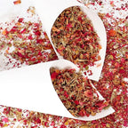 30 Pieces biodegradable confetti Cones and Stand Tray Paper Cone Box 30 Holes Suitable Placing Dried Flower Petals Confetti for Wedding, Engagement, Party, Birthday (White)